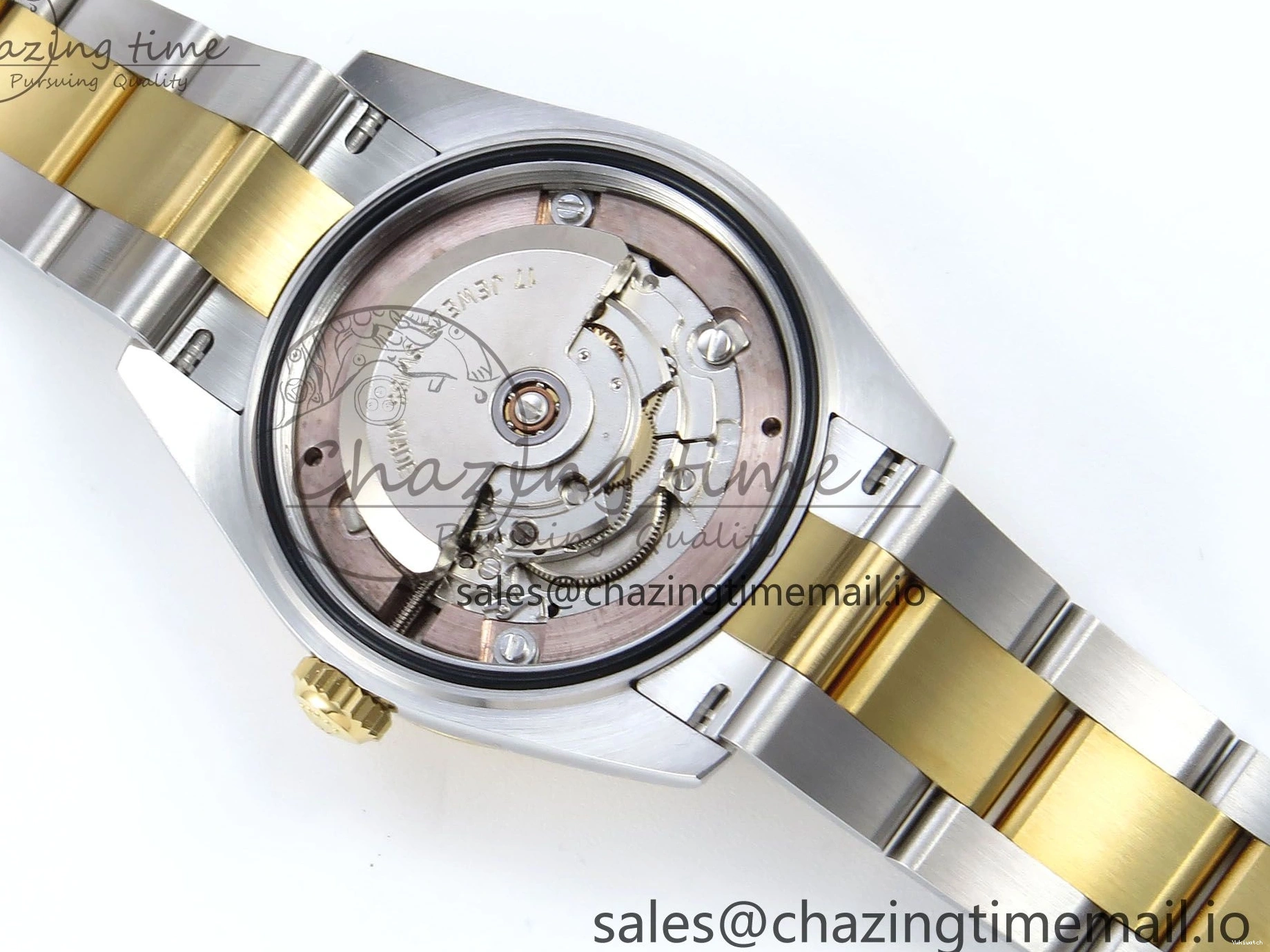 White ARF SS 904L MOP YG Best DateJust 1:1 Oyster ETA Steel 278273 Edition Bracelet 31 2688 on Dial 0110